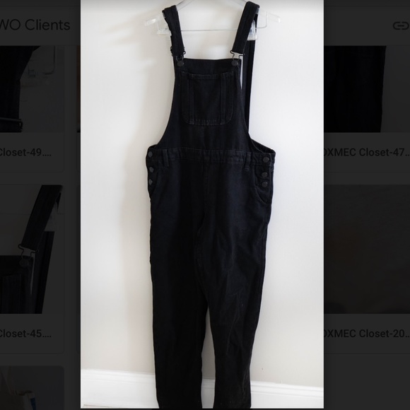Classic Black Overalls - Picture 6 of 9